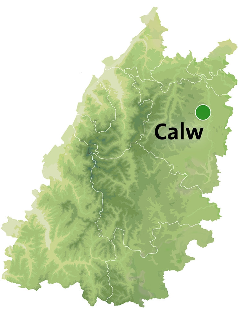 Karte des Naturparks Schwarzwald Mitte/Nord